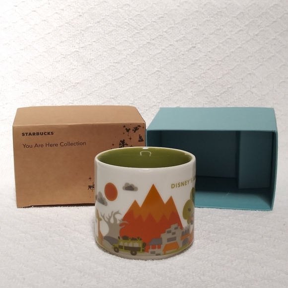NWT Disney Parks YAH Starbucks Animal Kingdom Mug - Picture 2 of 8